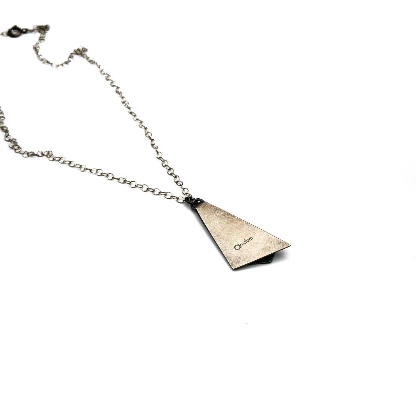 Hand Pierced Silver necklace